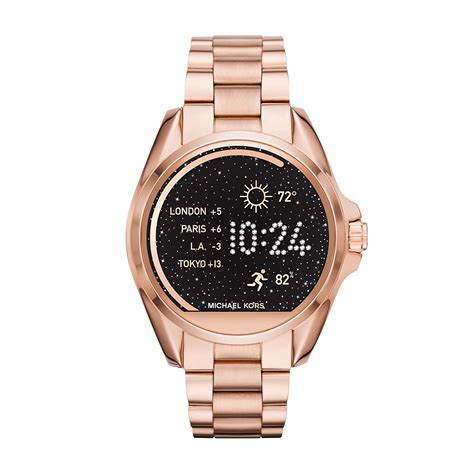 michael kors mkt5004 access rose gold bradshaw smart watch|Gen 4 Bradshaw Rose Gold.